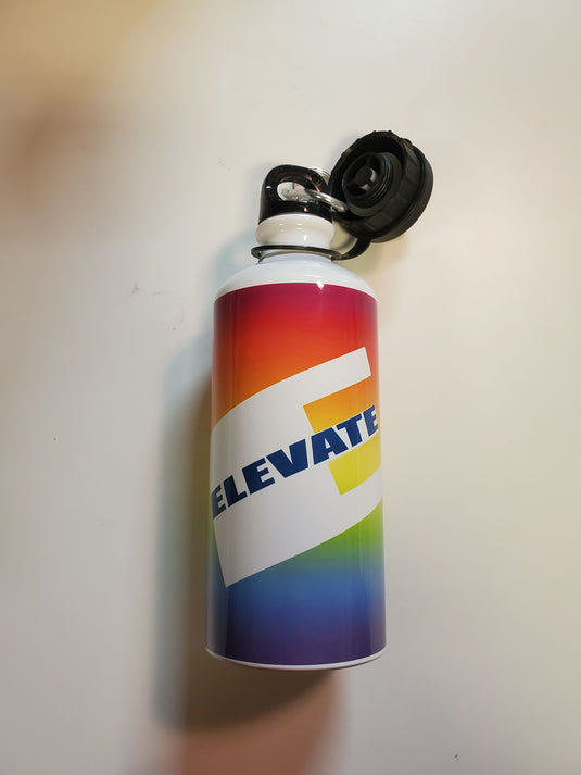 Elevate Pride Rainbow 20oz New Aluminum Waterbottle
