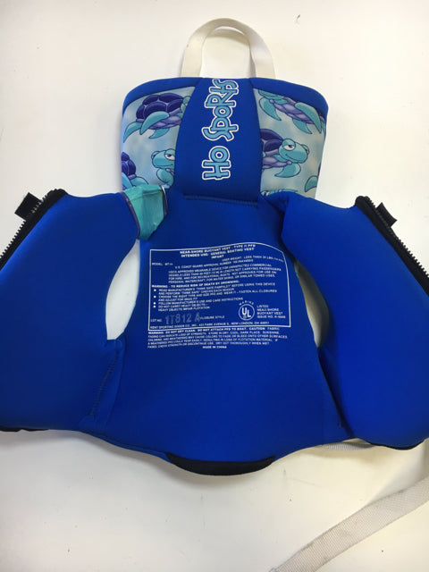 Load image into Gallery viewer, Used HO Sports Blue Turtles Infant Life Vest
