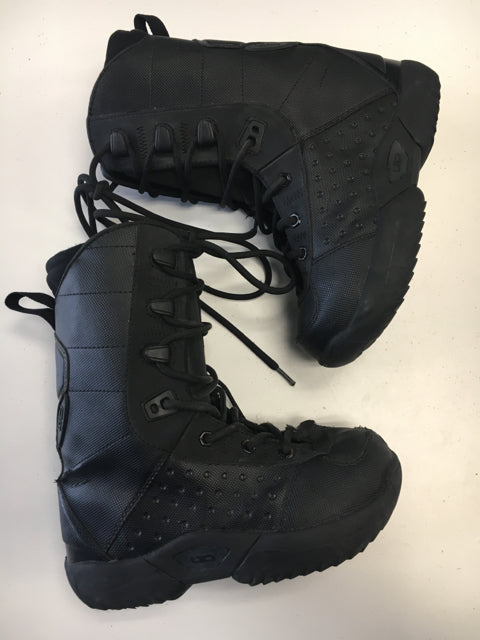Load image into Gallery viewer, Used LTD Black Mens Size 4 Snowboard Boots
