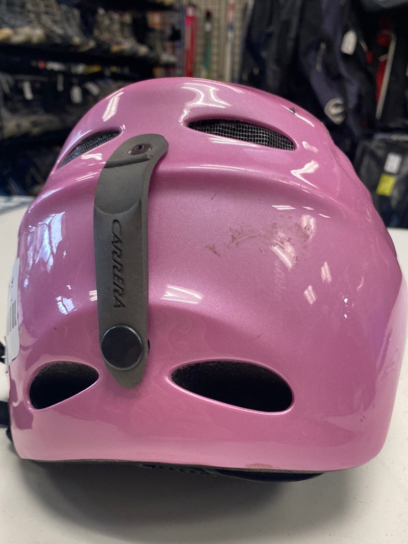 Load image into Gallery viewer, Used Carrera Size XS Pink Ski Helmet
