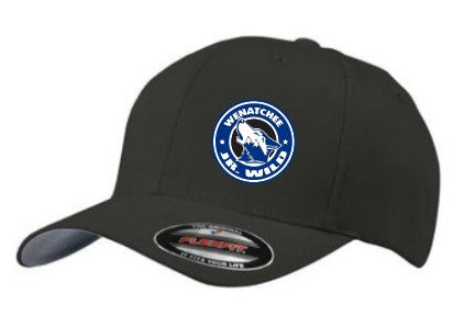 Load image into Gallery viewer, Wenatchee Jr Wild Black Flexfit Cap
