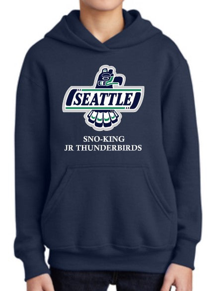 Load image into Gallery viewer, Sno-King Jr Thunderbirds 8U Team Hoodie

