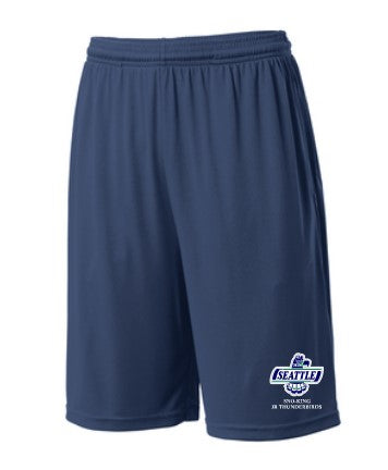 Load image into Gallery viewer, Sno-King 9 inch Pocketed Adult Performance Shorts
